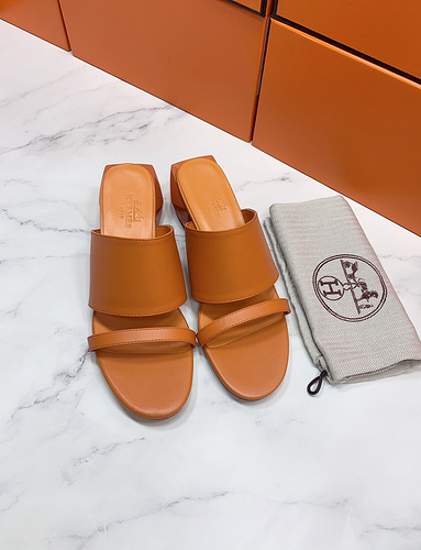 Hermes_s latest hollow dual slippers series 35-41_-aff70c46